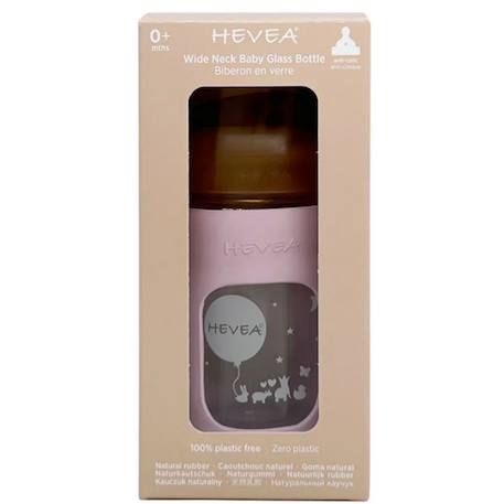 Biberon en verre avec housse de protection - pink - 150 ml Multi-coloured 5 - vertbaudet enfant 