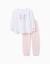 Pyjama à manches longues et imprimé superhero Blanc 1 - vertbaudet enfant 
