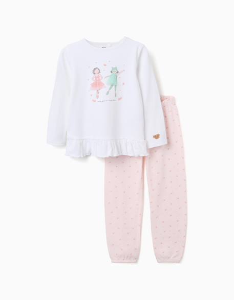 Fille-Pyjama à manches longues et imprimé superhero