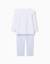 Pyjama long en coton à imprimé stitch Blanc 2 - vertbaudet enfant 