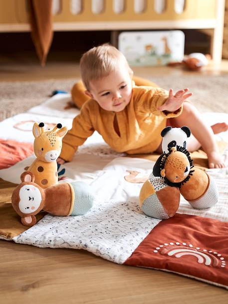 Jeu de quilles en tissu TANZANIE jaune 2 - vertbaudet enfant 