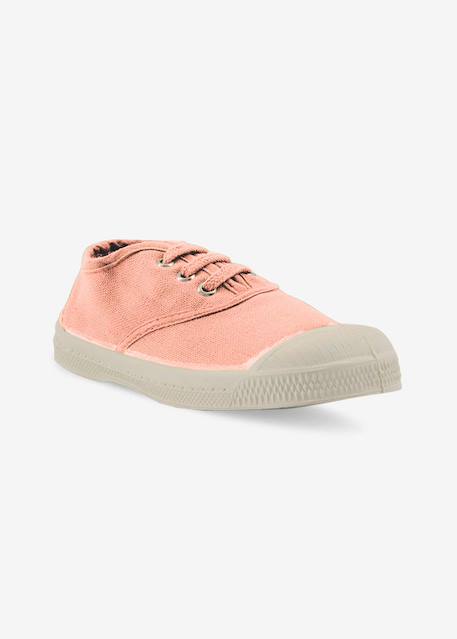 Tennis lacets enfant Bleu vif+Carbone+Citron+Electrique+Gris+Indigo+Kaki+Outre mer+Pomme+Rose+Rose leger+Rose tendre+Soleil 42 - vertbaudet enfant 