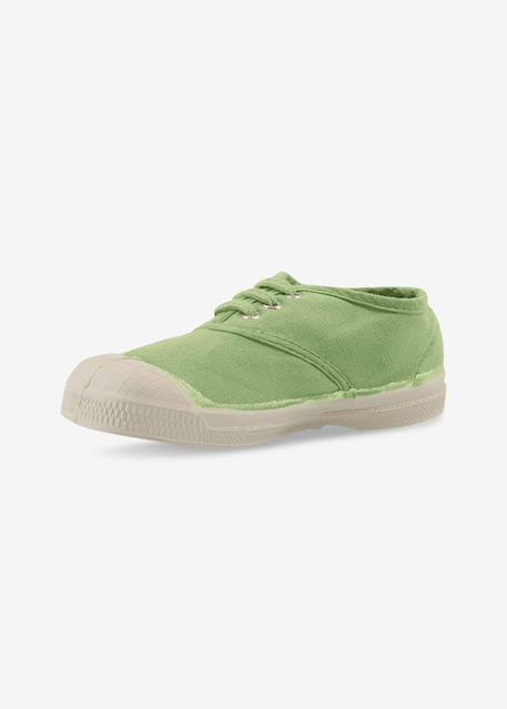 Tennis lacets enfant Bleu vif+Carbone+Citron+Electrique+Gris+Indigo+Kaki+Outre mer+Pomme+Rose+Rose leger+Rose tendre+Soleil 39 - vertbaudet enfant 