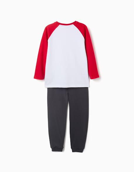 Pyjama long en coton à imprimé pokémon Blanc 2 - vertbaudet enfant 