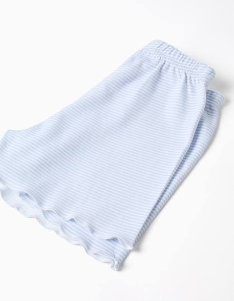 Pyjama court en coton avec imprimé stitch Blanc 4 - vertbaudet enfant 