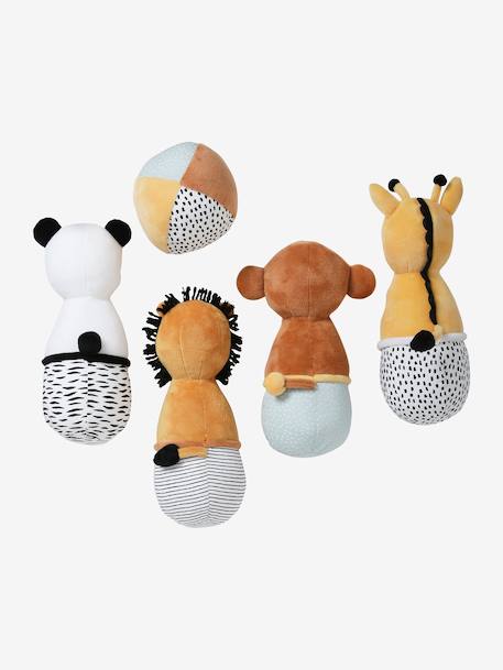 Jeu de quilles en tissu TANZANIE jaune 6 - vertbaudet enfant 