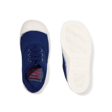 Tennis lacets enfant Bleu vif+Carbone+Citron+Electrique+Gris+Indigo+Kaki+Outre mer+Pomme+Rose+Rose leger+Rose tendre+Soleil 4 - vertbaudet enfant 