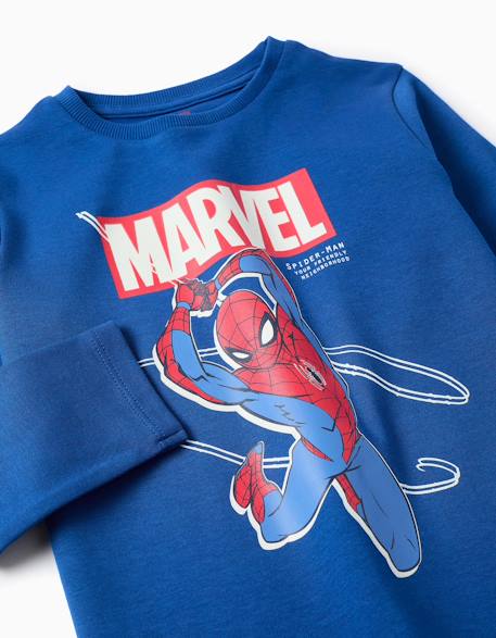 Pyjama qui brille dans le noir spider-man Bleu clair 3 - vertbaudet enfant 