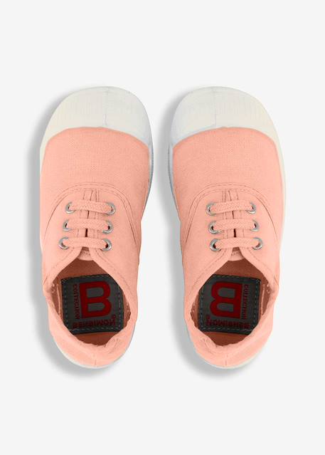 Tennis lacets enfant Bleu vif+Carbone+Citron+Electrique+Gris+Indigo+Kaki+Outre mer+Pomme+Rose+Rose leger+Rose tendre+Soleil 43 - vertbaudet enfant 
