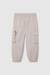 Pantalon enfant coton élastique Beige 2 - vertbaudet enfant 