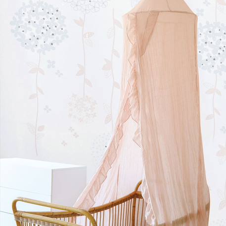 Ciel de lit pour bébé Bleu+Camel+Rose+Sable+Terracotta 8 - vertbaudet enfant 