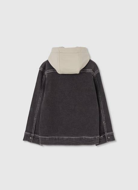 Veste en jean pour garçon Gris 2 - vertbaudet enfant 
