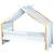 Ciel de lit cabane toile en gaze de coton jeanne 420 x 130 cm Beige+Blanc+Bleu+Camel+Écru+Gris clair+Marron+Rose+Terracotta+Vert de gris 8 - vertbaudet enfant 