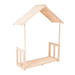Veranda pour maisonnette bouton d'or cottage bois fsc®  - vertbaudet enfant