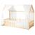 Ciel de lit cabane en gaze de coton duo 330 cm Beige+Blanc+Bleu+Camel+Écru+Gris+Marron+Rose+Terracotta+Vert 8 - vertbaudet enfant 