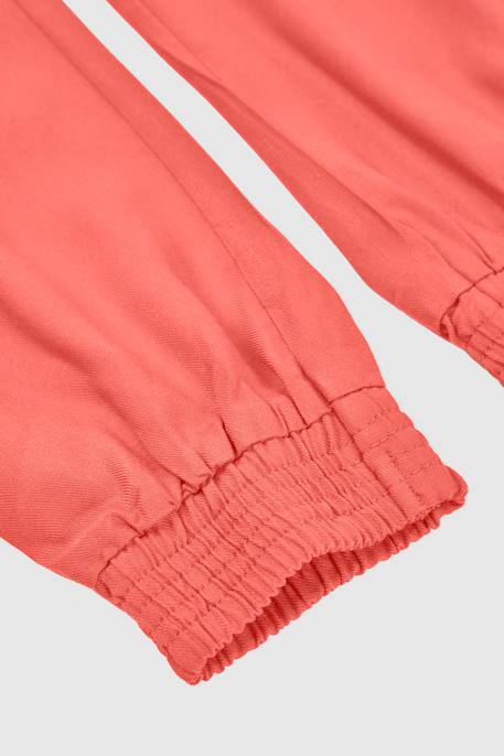 Pantalon cargo  fille Rose 3 - vertbaudet enfant 