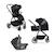 Trio poussette, nacelle, et siège auto Rodas Beige+Noir 7 - vertbaudet enfant 