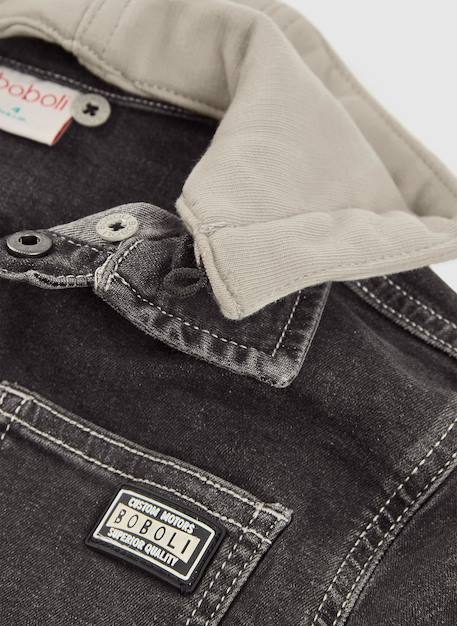 Veste en jean pour garçon Gris 3 - vertbaudet enfant 