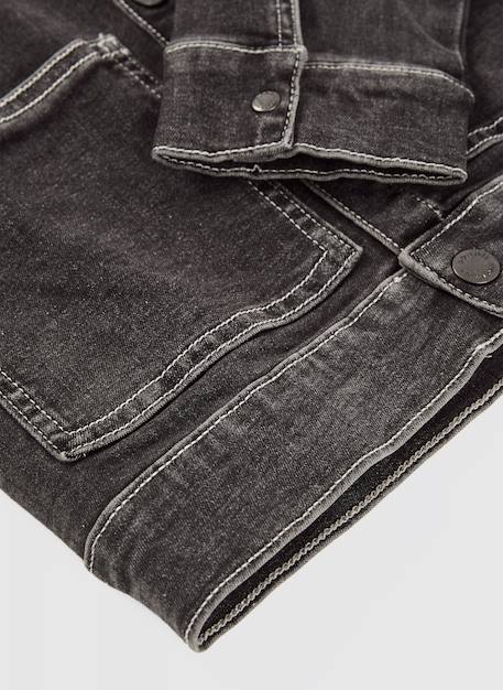 Veste en jean pour garçon Gris 4 - vertbaudet enfant 