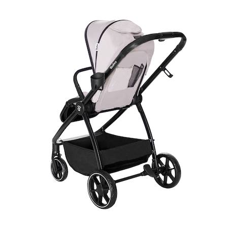 Trio poussette, nacelle, et siège auto Rodas Beige+Noir 6 - vertbaudet enfant 