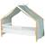 Ciel de lit cabane toile en gaze de coton jeanne 420 x 130 cm Beige+Blanc+Bleu+Camel+Écru+Gris clair+Marron+Rose+Terracotta+Vert de gris 33 - vertbaudet enfant 
