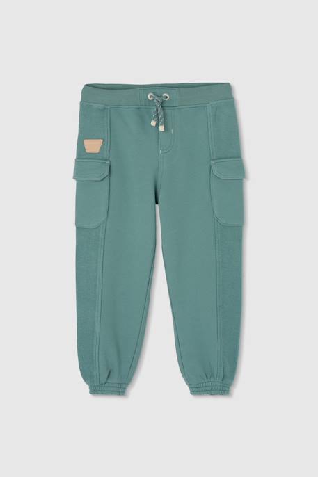 Pantalon jogger Vert 1 - vertbaudet enfant 