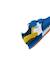 Baskets synthétique - london one bk Bleu/jaune 5 - vertbaudet enfant 