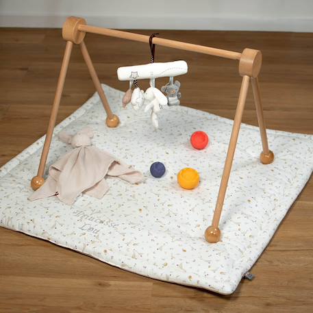 Tapis de parc tapis d'éveil réversible sidonia Sidonia, beige, écru, blanc 2 - vertbaudet enfant 