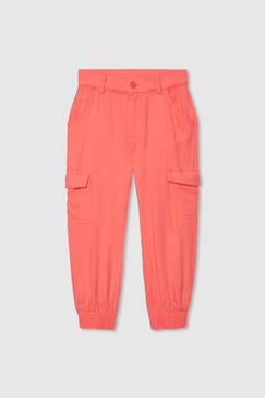 Pantalon cargo  fille  - vertbaudet enfant