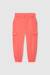 Pantalon cargo  fille Rose 1 - vertbaudet enfant 