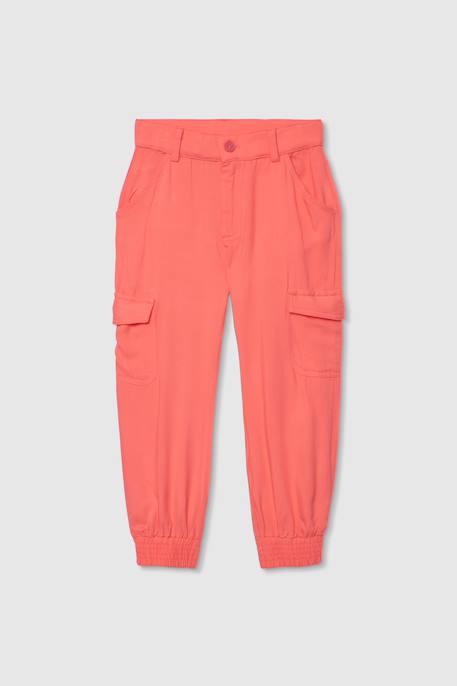 Fille-Pantalon-Pantalon cargo  fille