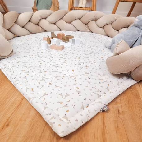 Tapis de parc tapis d'éveil réversible sidonia Sidonia, beige, écru, blanc 6 - vertbaudet enfant 