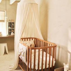 Linge de maison et décoration-Décoration-Ciel de lit bébé pour coin nuit apaisant