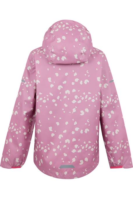 Veste imperméable lever ii Lilas / vanille clair / bordeaux 2 - vertbaudet enfant 