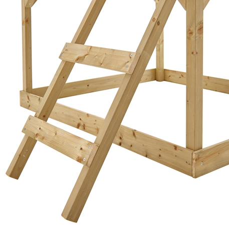 Maisonnette cabane sur pilotis colline bois fsc® Marron 5 - vertbaudet enfant 