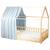 Ciel de lit cabane en gaze de coton solo 360 cm Beige+Blanc+Bleu+Camel+Écru+Gris+Imprimé coeurs+Marron+Pêche+Rose+Terracotta+Vert de gris 9 - vertbaudet enfant 