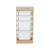 Meuble de rangement enfant 4 bacs de rangement, 41,5 x 30 x 89cm (lot de 2) Blanc+Naturel 10 - vertbaudet enfant 