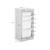 Meuble de rangement enfant 4 bacs de rangement, 41,5 x 30 x 89cm (lot de 2) Blanc+Naturel 7 - vertbaudet enfant 