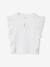 T-shirt à volants manches courtes écru 1 - vertbaudet enfant 