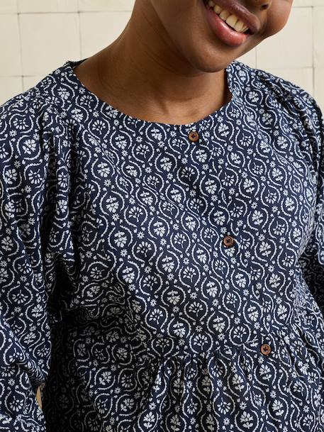 Blouse d'allaitement manches ballons marine 6 - vertbaudet enfant 