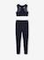Ensemble fille brassière legging anthracite 3 - vertbaudet enfant 