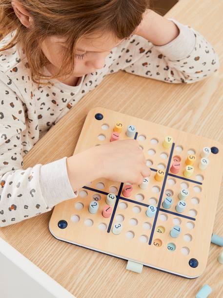 Sudoku des couleurs en bois FSC® multicolore 3 - vertbaudet enfant 