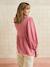 Blouse grossesse et allaitement rose 3 - vertbaudet enfant 