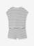 Ensemble fille t-shirt short en maille fantaisie écru+rose 6 - vertbaudet enfant 