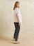 T-shirt grossesse manches courtes broderies écru 4 - vertbaudet enfant 