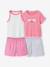 Lot 2 pyjashort manches courtes blanc 1 - vertbaudet enfant 