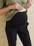 Pantalon grossesse gaze coton noir 4 - vertbaudet enfant 