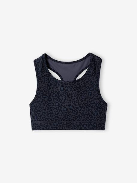 Ensemble fille brassière legging anthracite 6 - vertbaudet enfant 