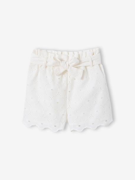 Short Été Fille Coton Graphique Jaune ANGIE - 'LA FAUTE A VOLTAIRE Blanc Jaune Noir Aok33 1 Frb1