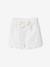 Ensemble 2 pièces short fille Ella Happy Time blanc 3 - vertbaudet enfant 